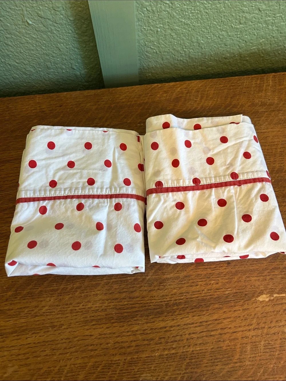Pottery barn standard pillowcases